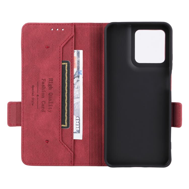 For Motorola Moto G15 Magnetic Clasp Leather Phone Case