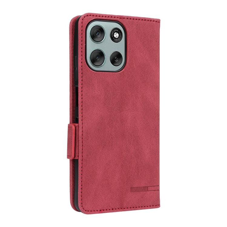 For Motorola Edge 60 Pro Magnetic Clasp Leather Phone Case