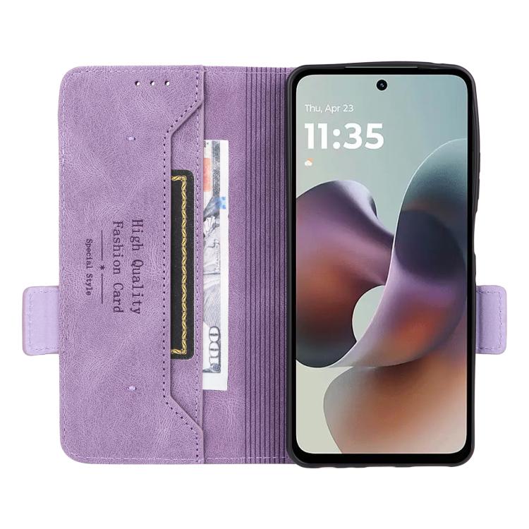 For Motorola Moto G56 / G66j / G66y 5G Magnetic Clasp Leather Phone Case