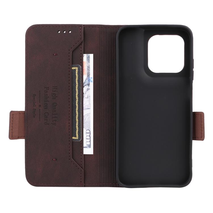For Motorola Moto G77 / G67 5G Magnetic Clasp Leather Phone Case
