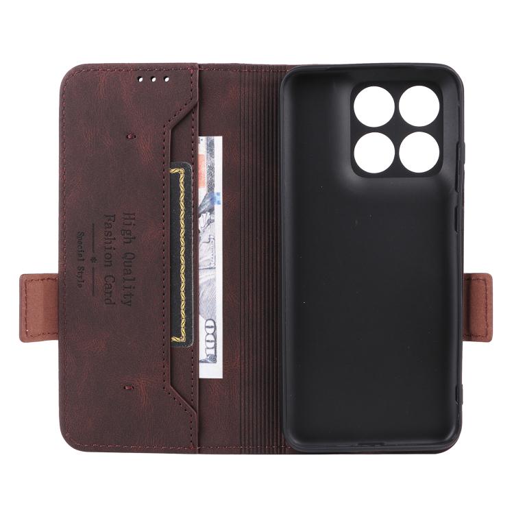 For Motorola Edge 70 Fusion Magnetic Clasp Leather Phone Case