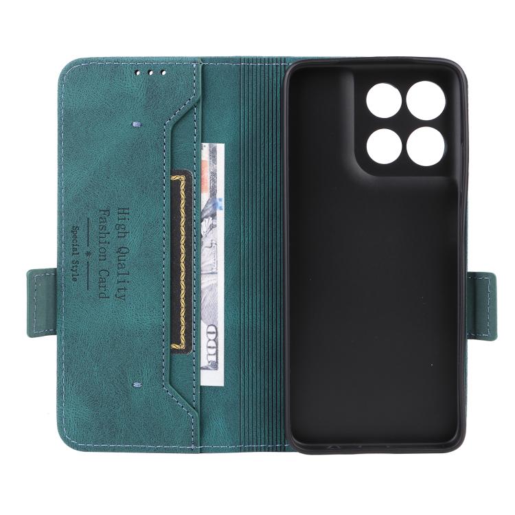 For Motorola Moto G67 Power Magnetic Clasp Leather Phone Case