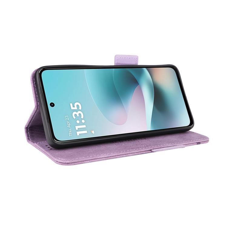 For Motorola Moto G67 Power Magnetic Clasp Leather Phone Case