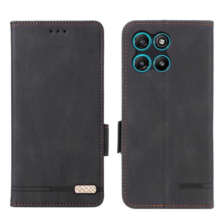 For Motorola Moto G67 Power Magnetic Clasp Leather Phone Case
