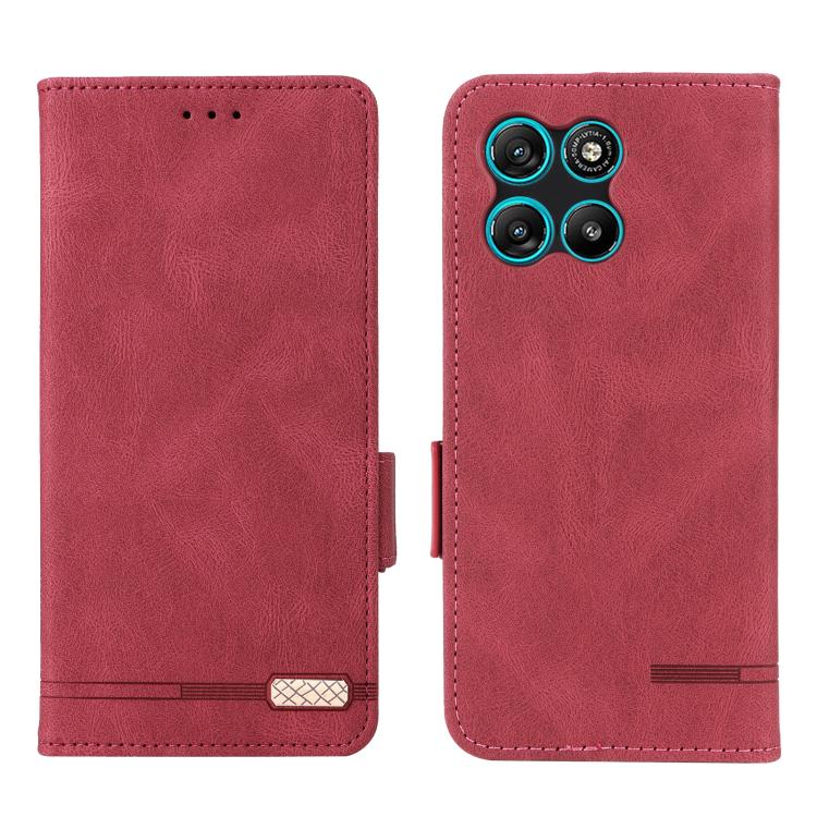 For Motorola Moto G67 Power Magnetic Clasp Leather Phone Case
