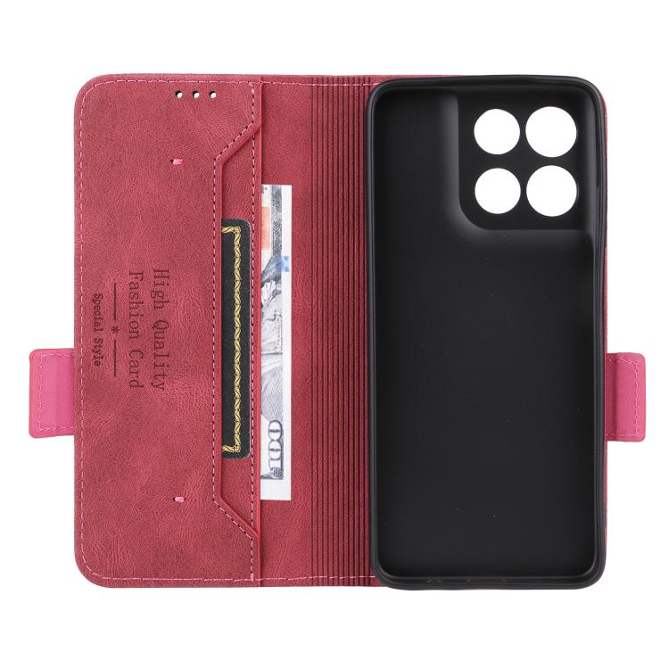 For Motorola Moto G67 Power Magnetic Clasp Leather Phone Case