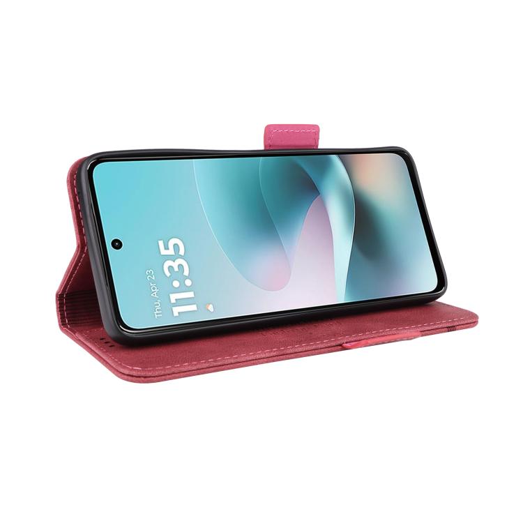 For Motorola Moto G67 Power Magnetic Clasp Leather Phone Case
