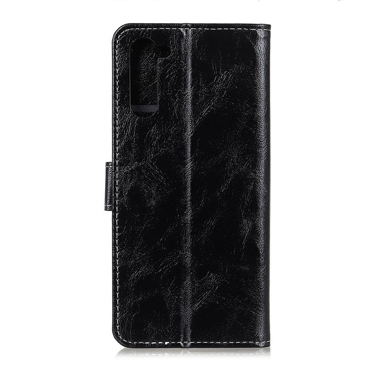 For OnePlus Nord Retro Crazy Horse Texture Horizontal Flip Leather Case with Holder & Card Slots & Photo Frame & Wallet