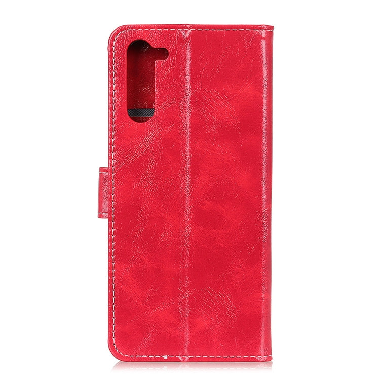 For OnePlus Nord Retro Crazy Horse Texture Horizontal Flip Leather Case with Holder & Card Slots & Photo Frame & Wallet