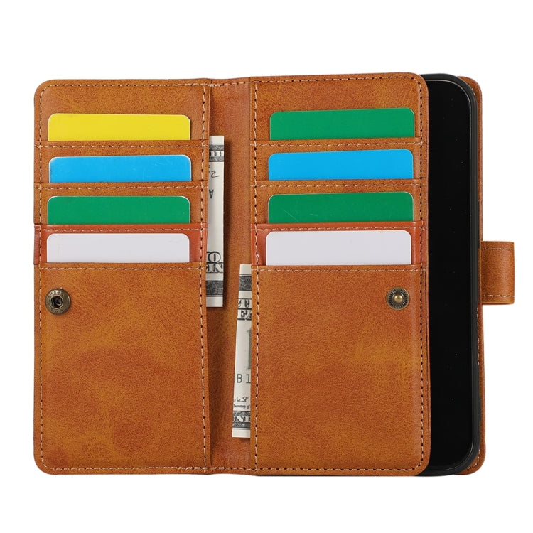 For iPhone 16 Plus Wristband Card Slot Leather Phone Case
