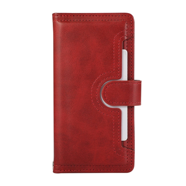 For iPhone 16 Wristband Card Slot Leather Phone Case