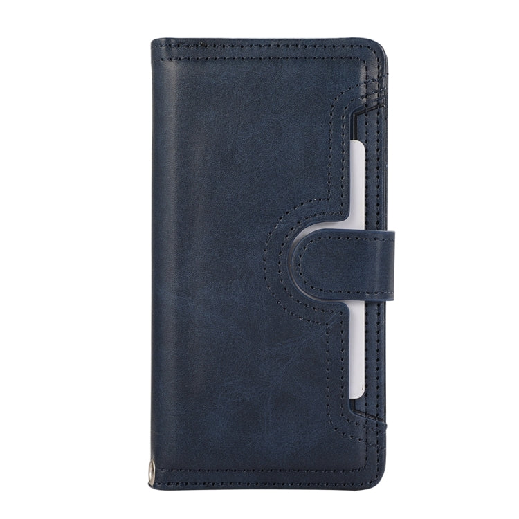 For iPhone 16 Wristband Card Slot Leather Phone Case