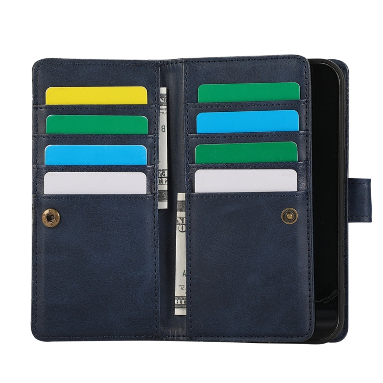 For iPhone 16 Wristband Card Slot Leather Phone Case