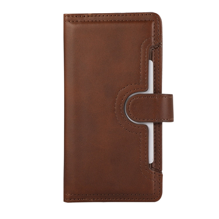 For iPhone 16 Wristband Card Slot Leather Phone Case