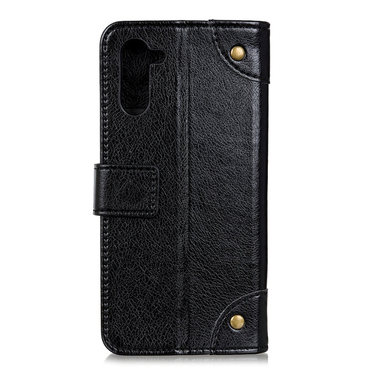 For OnePlus Nord Copper Buckle Nappa Texture Horizontal Flip Leather Case with Holder & Card Slots & Wallet
