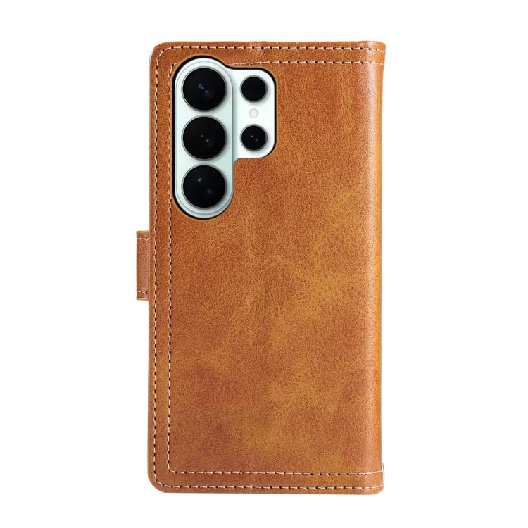 For Samsung Galaxy S26 Ultra 5G Wristband Card Slot Leather Phone Case