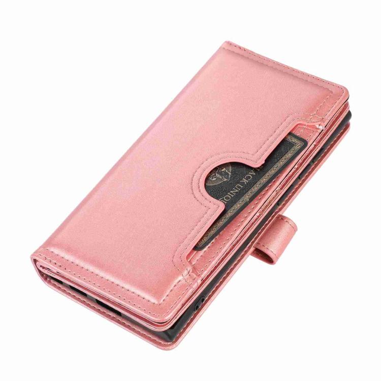 For Samsung Galaxy S26 Ultra 5G Wristband Card Slot Leather Phone Case