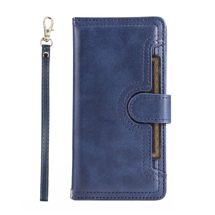 For Samsung Galaxy S26 Ultra 5G Wristband Card Slot Leather Phone Case