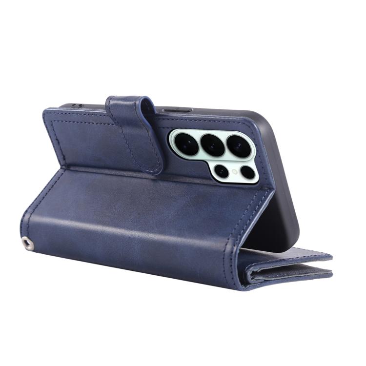 For Samsung Galaxy S26 Ultra 5G Wristband Card Slot Leather Phone Case