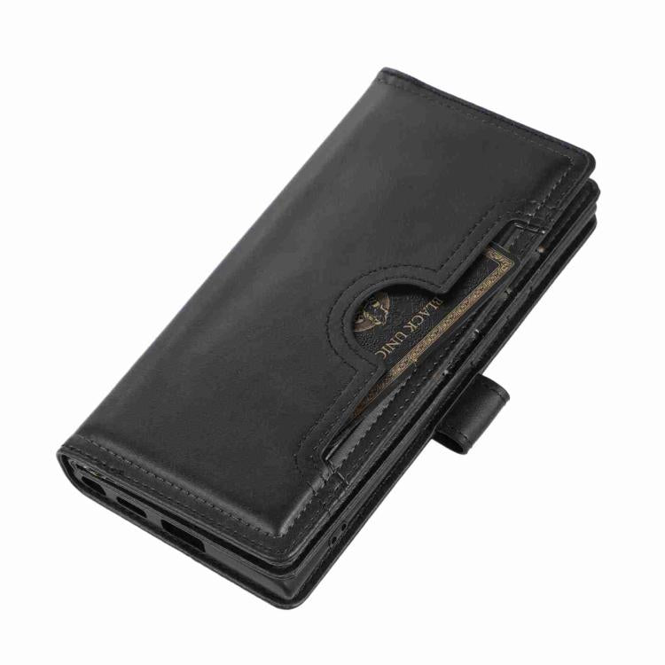 For Samsung Galaxy S26 Ultra 5G Wristband Card Slot Leather Phone Case