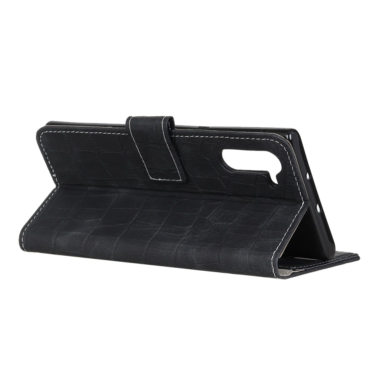 For OnePlus Nord Crocodile Texture Horizontal Flip Leather Case with Holder & Card Slots & Wallet