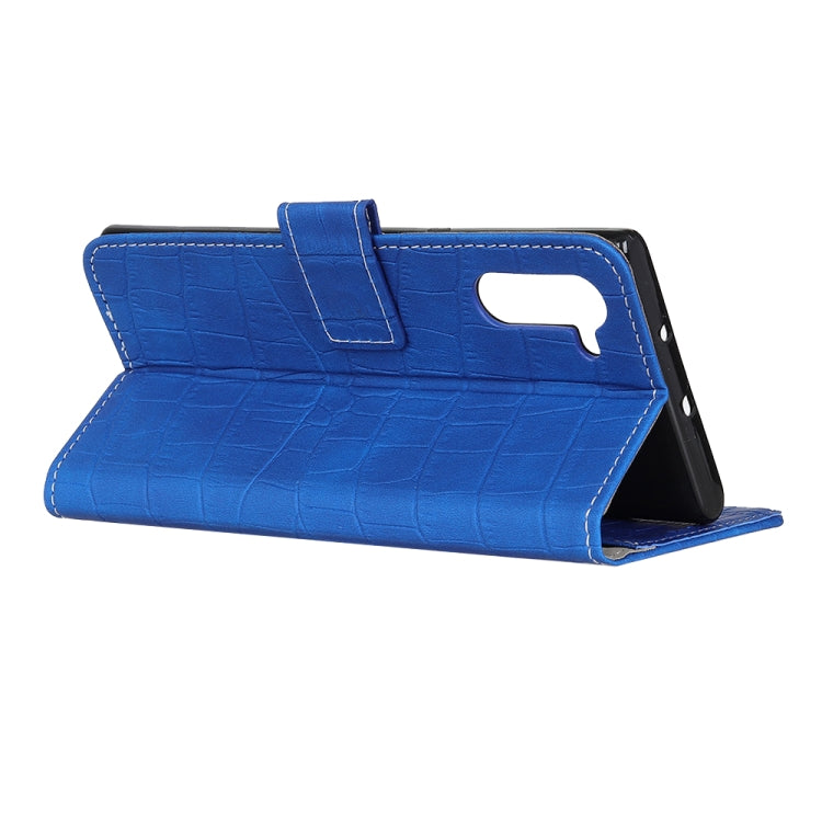 For OnePlus Nord Crocodile Texture Horizontal Flip Leather Case with Holder & Card Slots & Wallet