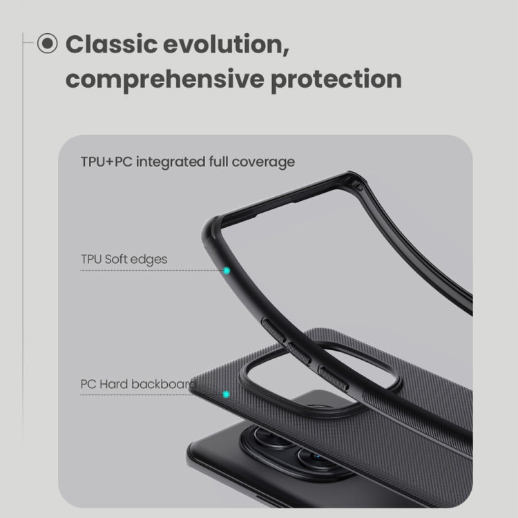 For Redmi Note 14 Pro+ 5G NILLKIN Frosted Shield Pro Magnetic Phone Case - Black