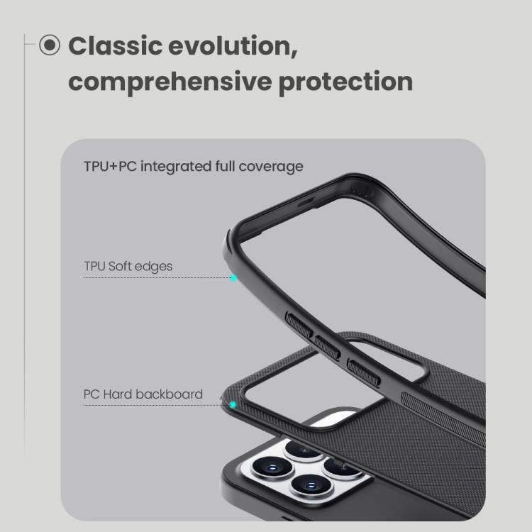 For Redmi K90 / Poco F8 Pro NILLKIN Frosted Shield Pro Magnetic Phone Case - Black