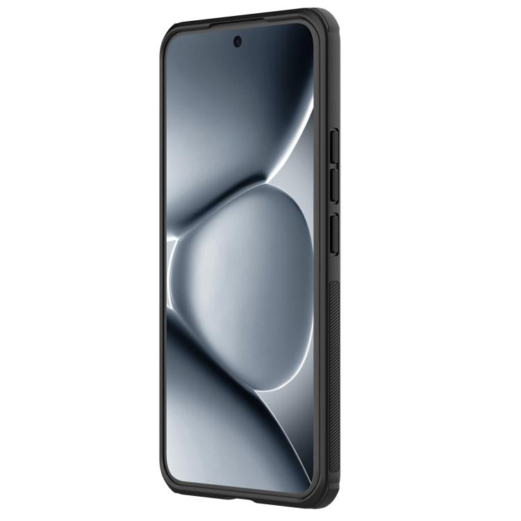 For Redmi Note 15 Pro+ 5G Global 163.3mm NILLKIN Frosted Shield Pro Magnetic Phone Case - Black