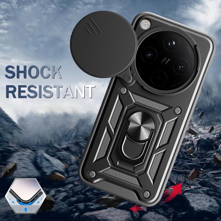 For OPPO Find X8 Sliding Camera Cover Design TPU+PC Phone Case