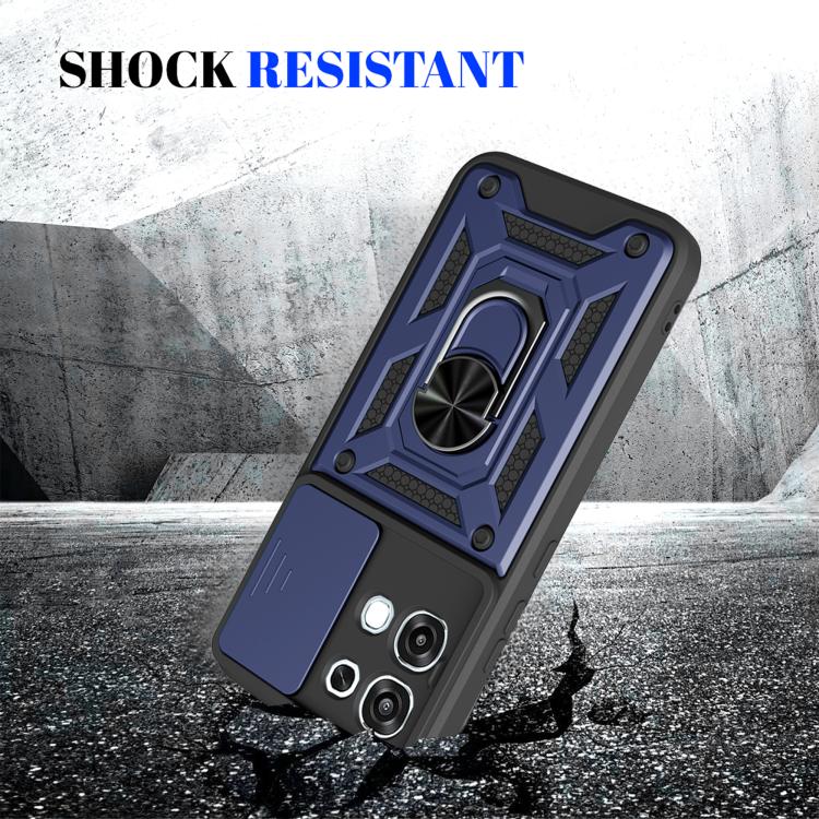 For OPPO A6 Pro 4G / 5G / F31 5G Sliding Camera Cover Design TPU+PC Phone Case