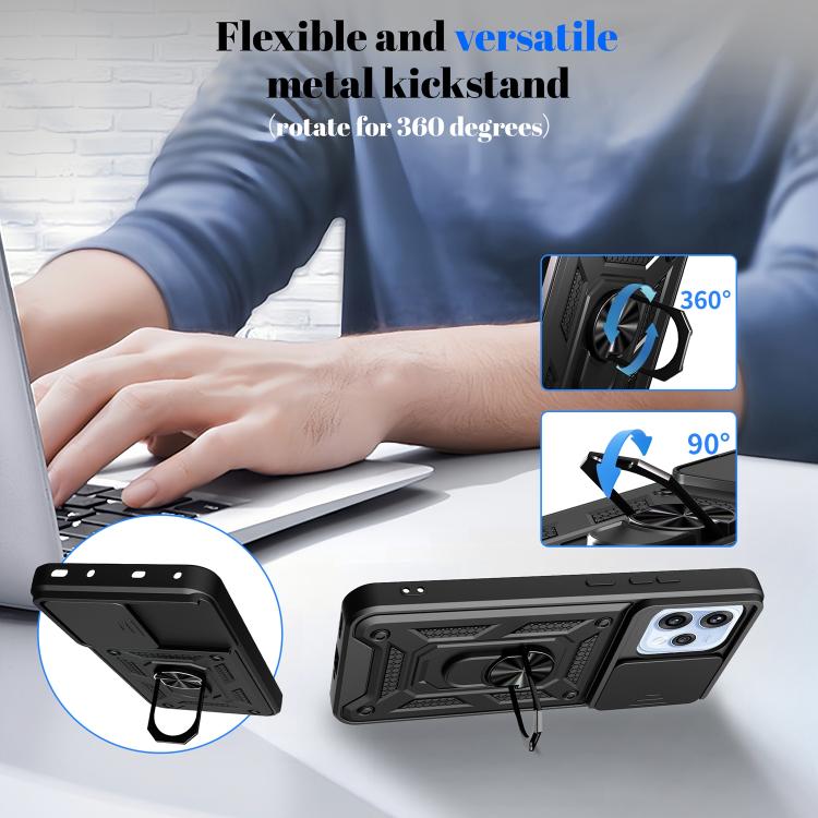 For OPPO Reno15 F 5G / Reno 15c 5G Global Sliding Camera Cover Design TPU+PC Phone Case