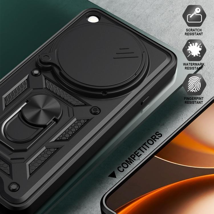 For OPPO Find X9 Ultra Sliding Camera Cover Design TPU+PC Phone Case