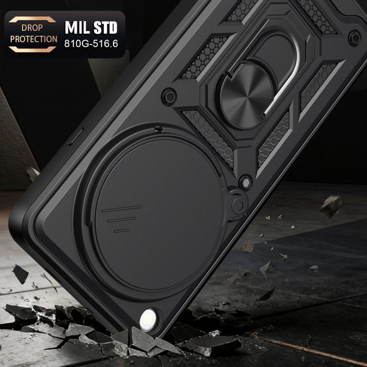 For OPPO Find X9 Ultra Sliding Camera Cover Design TPU+PC Phone Case