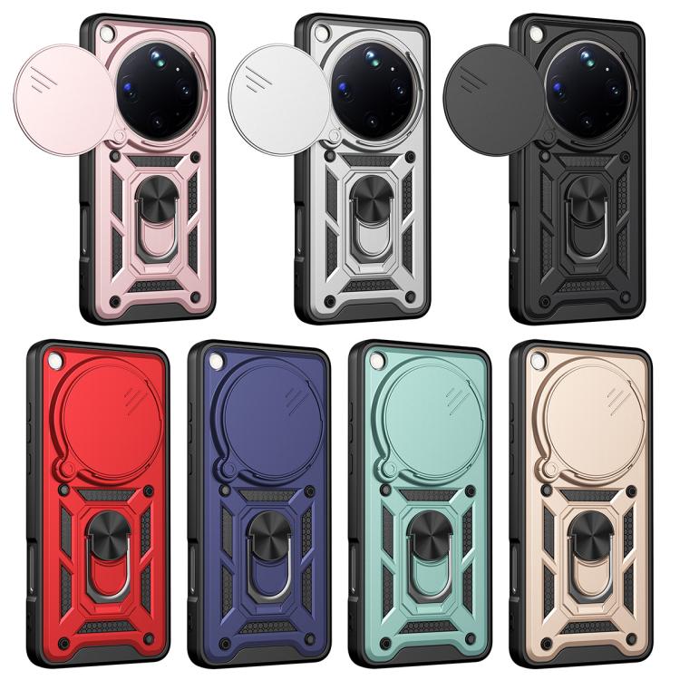 For OPPO Find X9 Ultra Sliding Camera Cover Design TPU+PC Phone Case