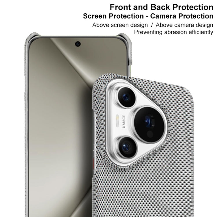For Huawei Pura 70 Pro / 70 Pro+ imak Ruiyi Series Cloth Texture PU + PC Phone Case