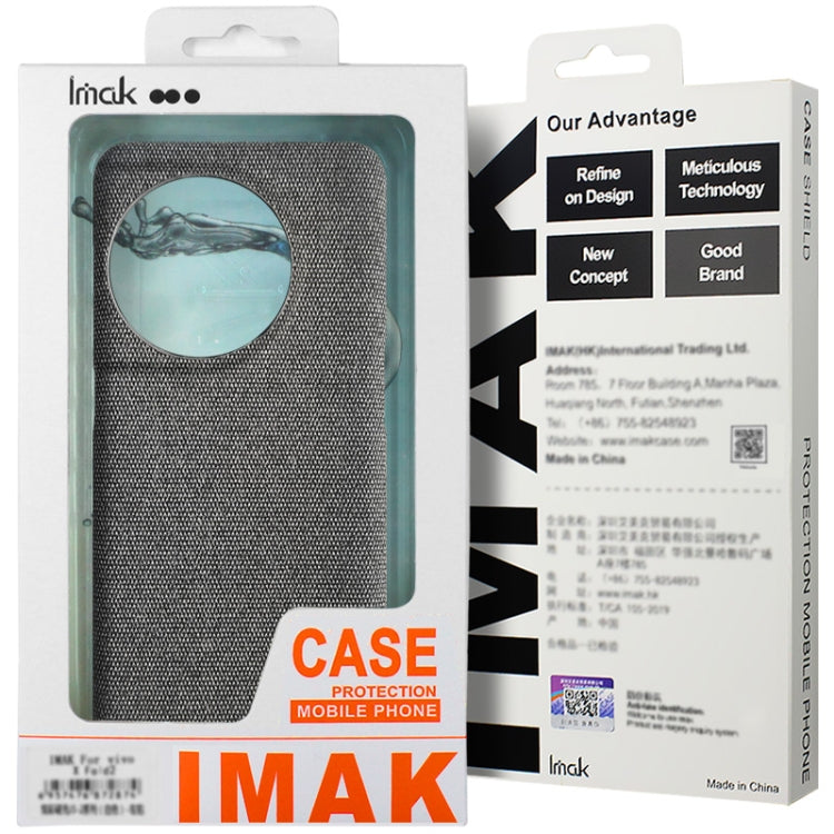 For Huawei Pura 70 Pro / 70 Pro+ imak Ruiyi Series Cloth Texture PU + PC Phone Case