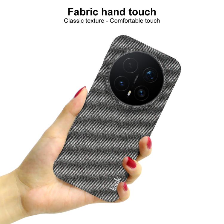 For Honor Magic8 Pro imak Ruiyi Series Cloth Texture PU + PC Phone Case