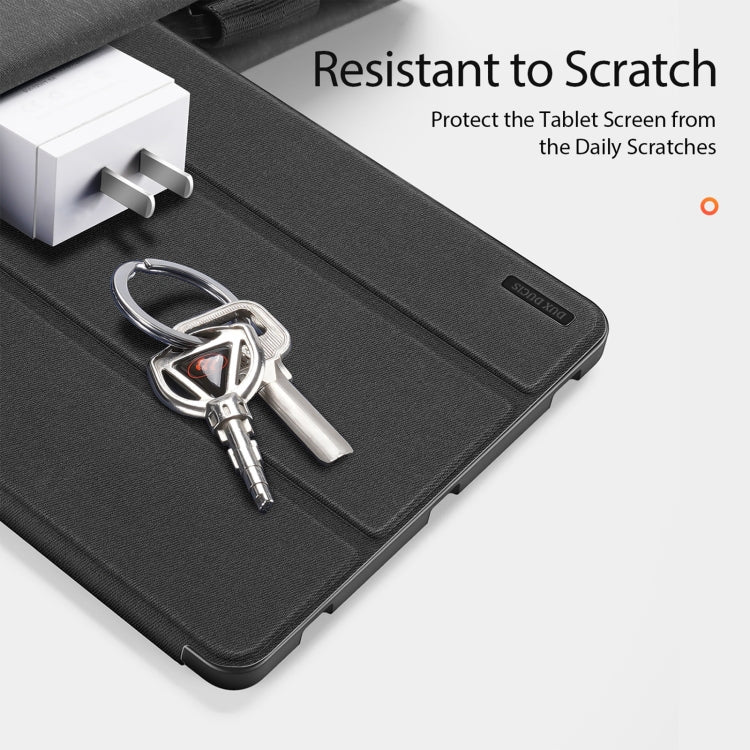For Samsung Galaxy Tab S10+ DUX DUCIS Domo Series Magnetic Flip Leather Tablet Case