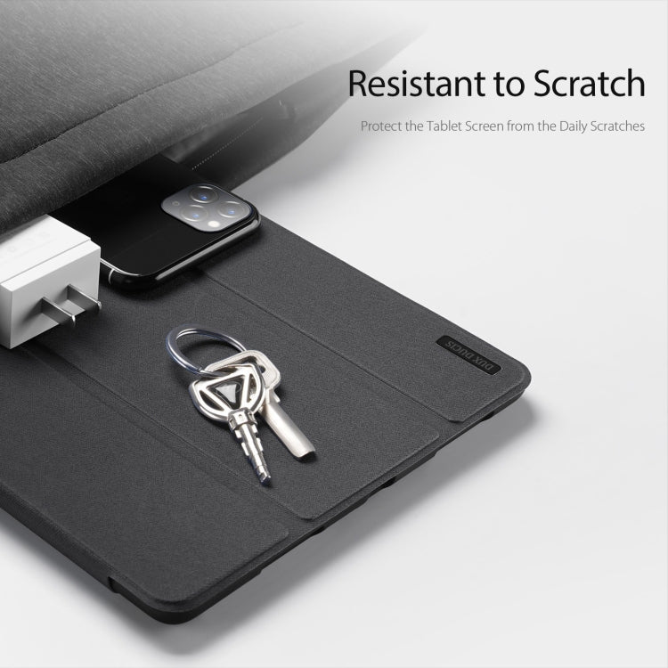 For Samsung Galaxy Tab S10 Ultra DUX DUCIS Domo Series Magnetic Flip Leather Tablet Case