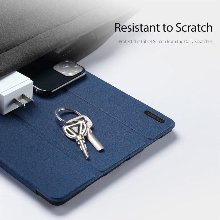 For Samsung Galaxy Tab S10 Ultra DUX DUCIS Domo Series Magnetic Flip Leather Tablet Case