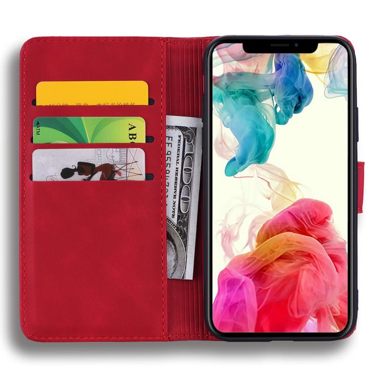 For iPhone 17 Pro Mandala Embossed Dual-Fold Calf Leather Phone Case