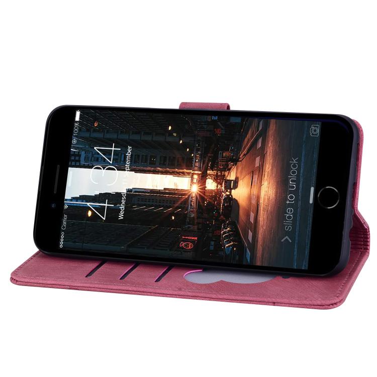 For iPhone 17e / 16e Cartoon Sakura Cat Embossed Leather Phone Case
