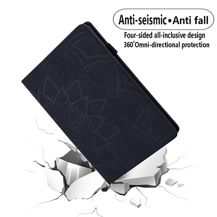 For Amazon Kindle Paperwhite 12th 2024 Calf Texture Embossed Leather Tablet Case