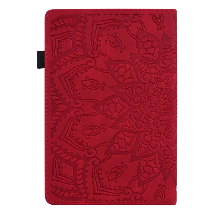 For Amazon Kindle Paperwhite 12th 2024 Calf Texture Embossed Leather Tablet Case