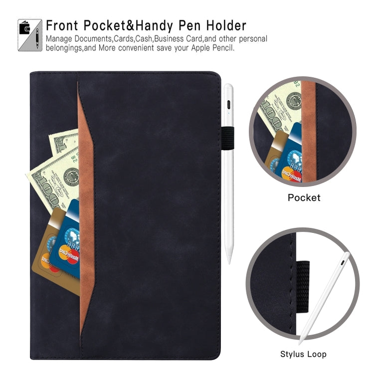 For Amazon Kindle Paperwhite 12th 2024 Splicing Shockproof Leather Tablet Case