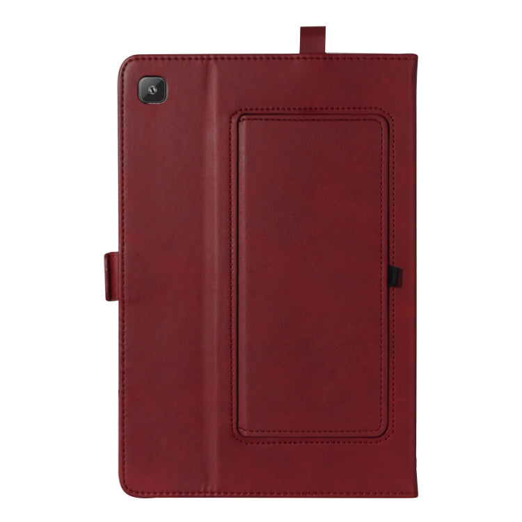 For Samsung Galaxy Tab S6 Lite P610/P615 Horizontal Flip Double Holder Leather Case with Holder & Card Slots & Photo Frame