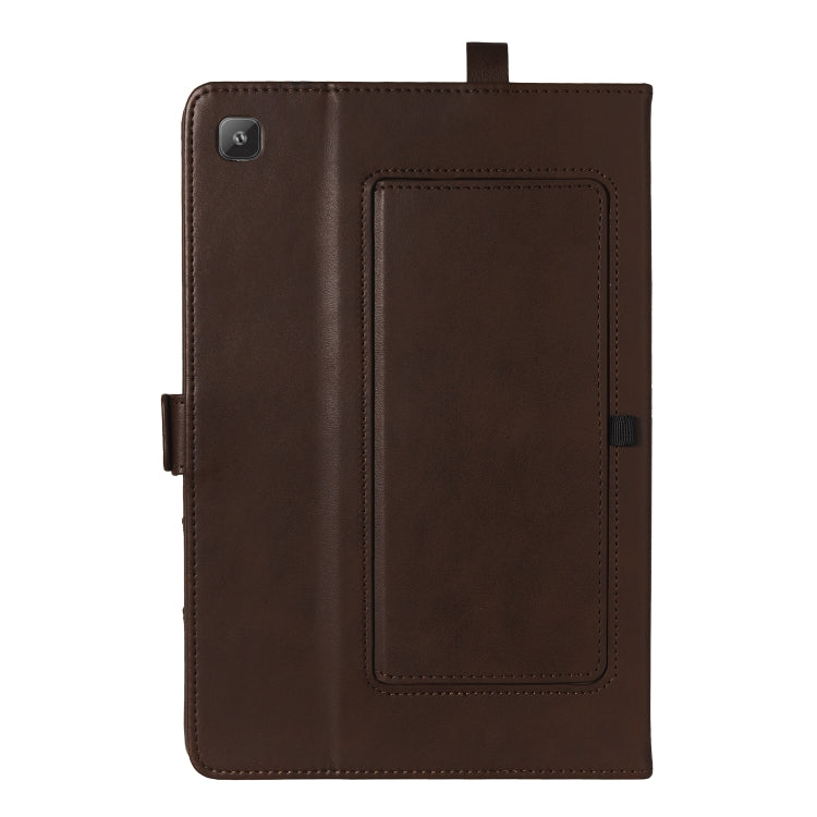 For Samsung Galaxy Tab S6 Lite P610/P615 Horizontal Flip Double Holder Leather Case with Holder & Card Slots & Photo Frame