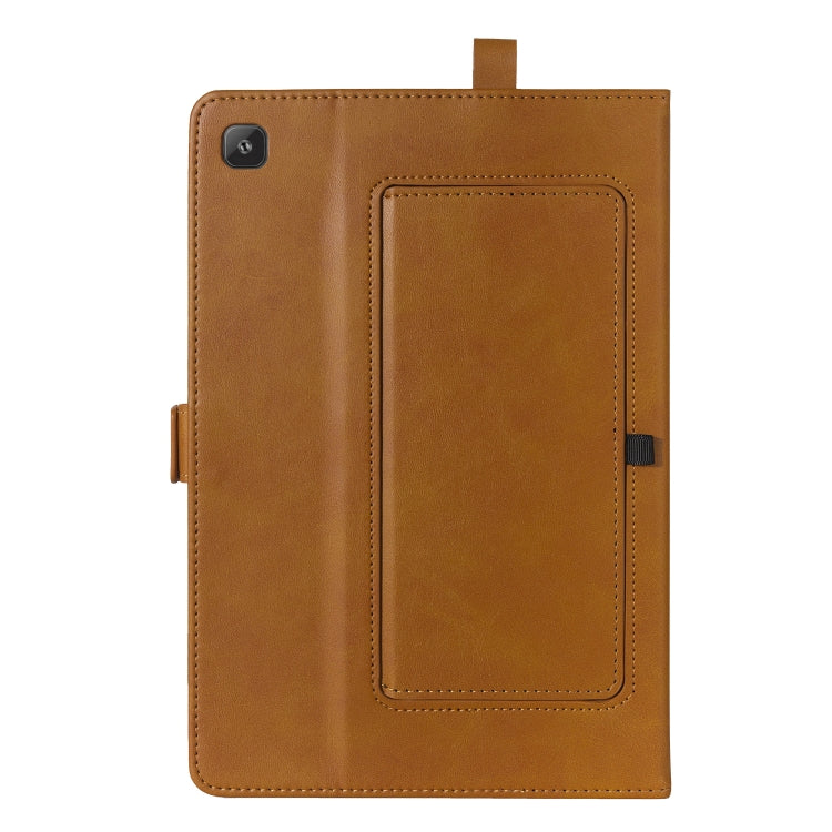 For Samsung Galaxy Tab S6 Lite P610/P615 Horizontal Flip Double Holder Leather Case with Holder & Card Slots & Photo Frame