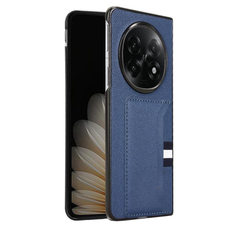 For OPPO Find N5 Litchi Texture Card Slots Back Cover Phone Case